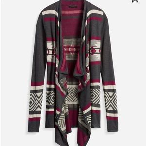 Staccato Open Front Drape Cardigan, size women’s small